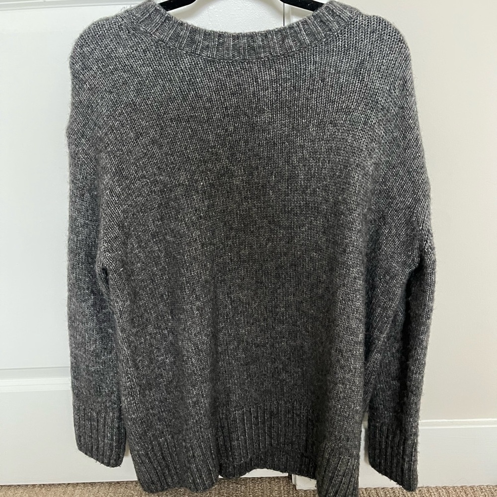 Zara oversized grey sweater